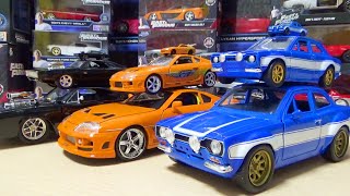 Compare FAST & FURIOUS minicars "1/24, 1/32, 1/65". Jada Toys