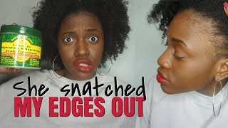 HOW TO REGROW EDGES NATURALLY ft. Deity America | 4B/4C HAIR