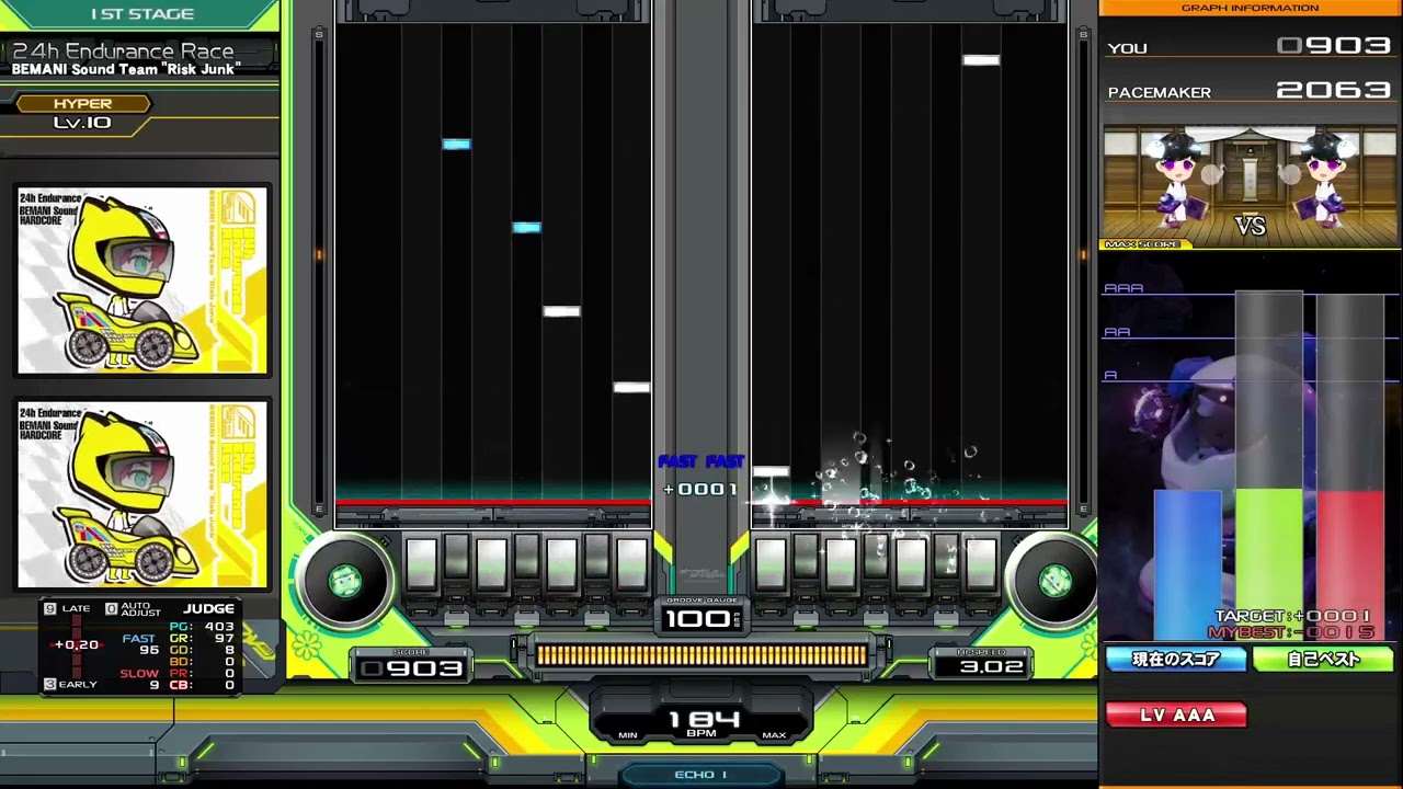 beatmania IIDX】24h Endurance Race / BEMANI Sound Team 