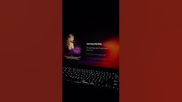Thumbnail of Never grow up (Taylor's Version) #youtube #lyrics #music