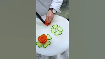 تزين السلطه طريقه جدا سهله مع ساره الطبخ اسهل 