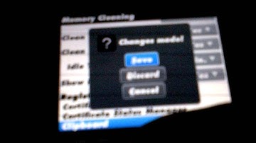 how to enable memory cleaning blackberry curve 8520