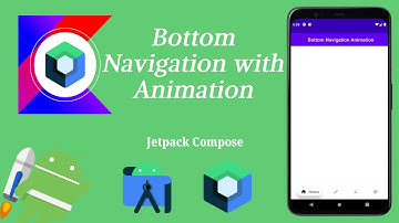How to Make Bottom Navigation with Animation in Jetpack Compose | Android | Kotlin | Make it Easy