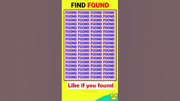 How Good Are Your Eyes🔥 | Find the ODD ONE OUT | Find the Differences #shorts #youtubeshorts