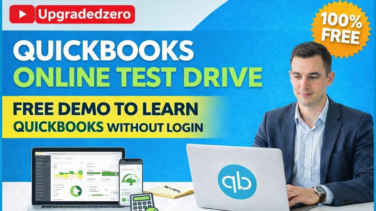 Qb Quickbooks QuickBooks Online Test Drive – Free Demo to Learn QuickBooks Without ...