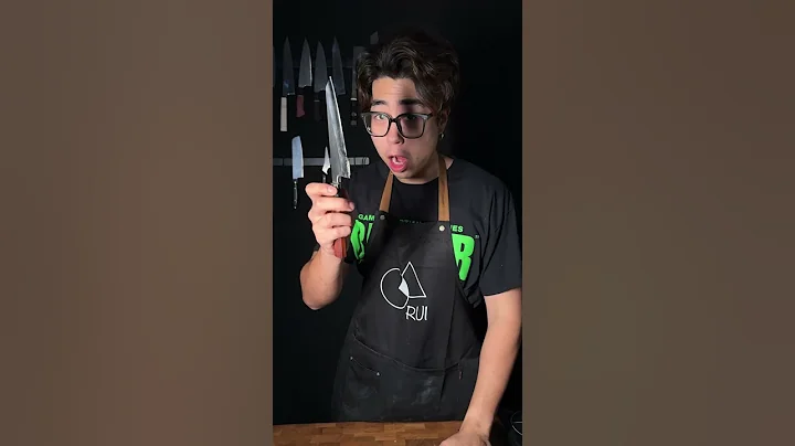 Baby corn, sharpness test! #fyp #knife #knifesharpening #ray #knifesharpener #rui #knives