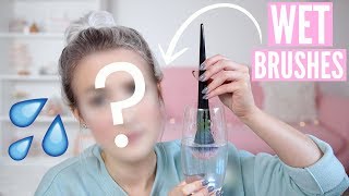Full Face Of Makeup Using WET BRUSHES | Sophie Louise