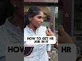 HR Guide for Freshers to Land IT Jobs (Tamil) π