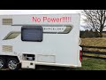 No power in caravan, trouble shooting and quick fix!