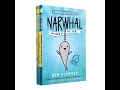 Narwhal and jelly series 4 books set collection by ben clanton  book unboxing