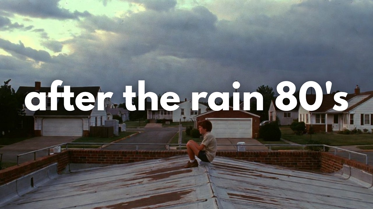 Just Stopped Raining It Just Stopped Raining… 80s Rooftop Sunset Nostalgia 🌧️ ️🌇 - YouTube