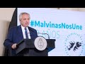 El presidente encabeza la Mesa de Trabajo Interministerial "Agenda Malvinas 40 años"