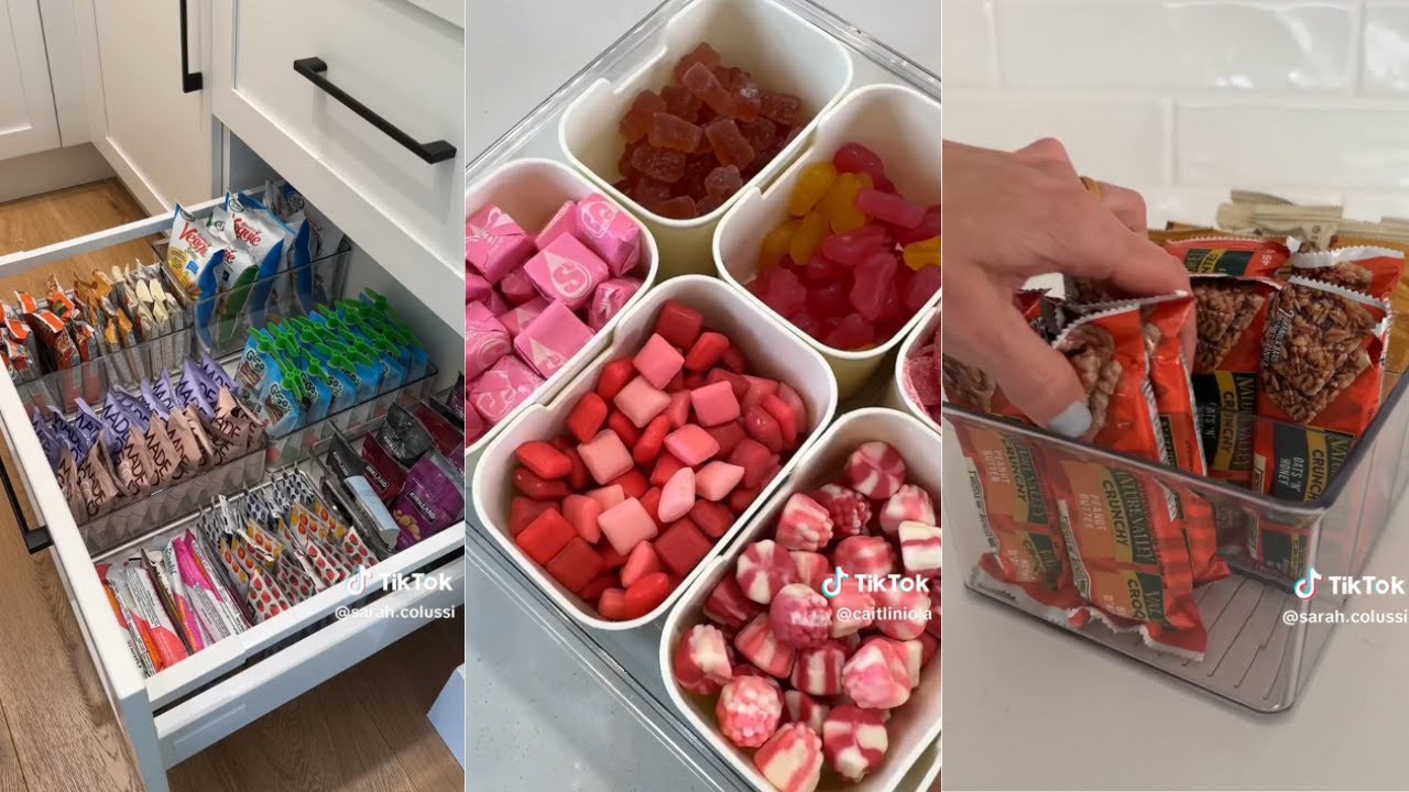 Food Restocking Satisfying Random Restock, Food restock, Organizing & Cleaning ASMR ...