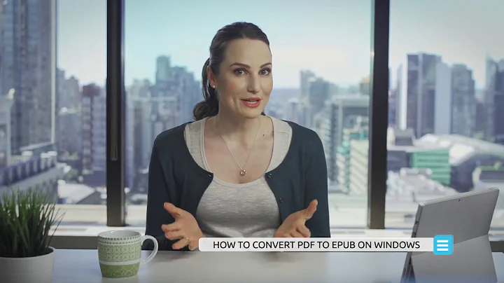 How to Convert PDF to EPUB on Windows without Losing Format