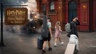 Harry Potter Train Station in Tokyo | Platform 9¾ 🇯🇵