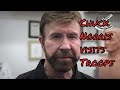 79 year old Chuck Norris visits U.S. Soldiers & Reservists in Texas