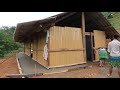 Thợ xây bản - Xong nền nhà em Khua | 19 tuổi mù một mắt chồng bỏ mới sinh con ở trong lều ( Tập 9 )