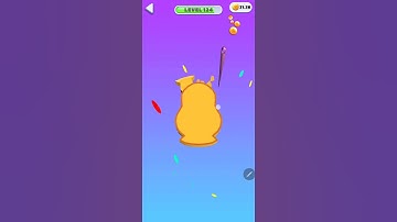LEVEL 124 - Squid Game Dalgona Candy Cookie Challenge - Don’t Break It! 🔪🟠