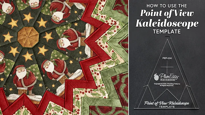 How to Use the Point of View Kaleidoscope Acrylic Template | Shabby Fabrics