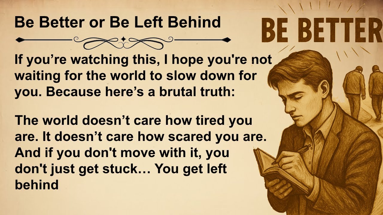 Be Better or Be Left Behind | English Motivational Learning - YouTube