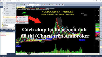 Cách xuất ảnh đồ thị (Chart) của Amibroker