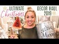 ULTIMATE CHRISTMAS DECOR HAUL | 4 STORES | CHRISTMAS 2019 | JESSICA O'DONOHUE