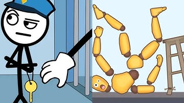 Thief Puzzle VS Kick & Break The Ragdoll Gameplay IOS Android