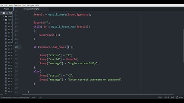 Cara menguji service_userlogin.php menggunakan postman (short video)