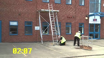 Easi-dec mobile access platform assembly process