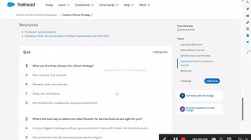 Create a Rollout Strategy #salesforce #trailhead #trailheadsalesforce