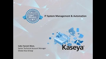 WEBINAR KASEYA DAY 1 (REMOTE MANAGEMENT & MONITORING)