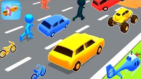 Shape Shifting All Round Speedbumps Gameplay Walkthrough Car Helicopter Boat Racing Game