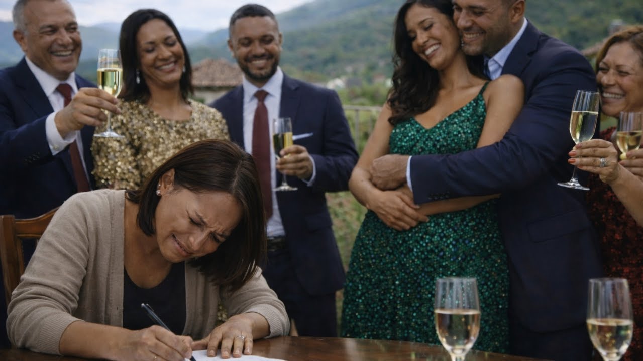 Me lot në sy, ajo firmosi dokumentet e divorcit në darkën e Falënderimeve — e gjithë familja....