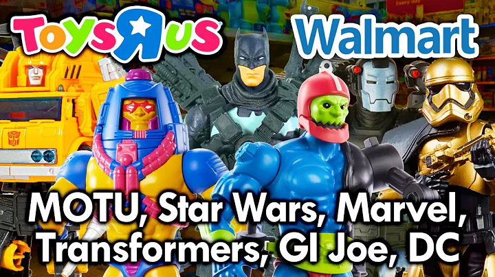 Toy Hunting MOTU Origins | Transformers | Star Wars | DC at Toys R Us & Walmart with MJR Collector