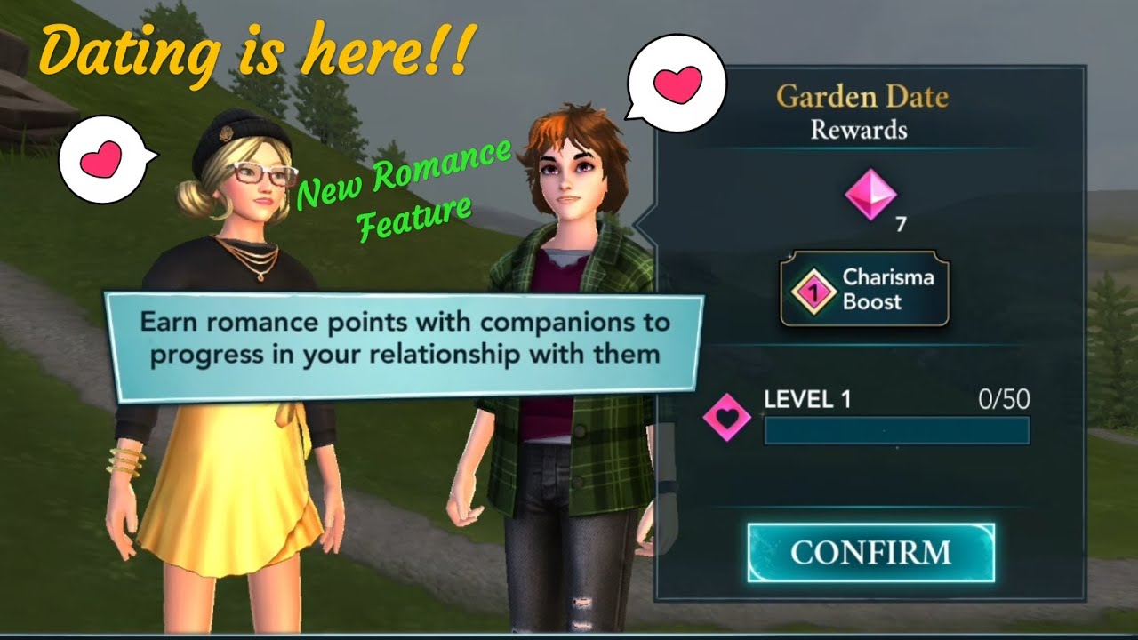 Hogwarts mystery romance unlock