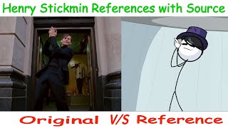 Henry Stickmin References - Original vs Reference - Part 1 - Movies' References