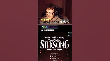 SECRET CHEAT CODE IN HOLLOW KNIGHT SILKSONG