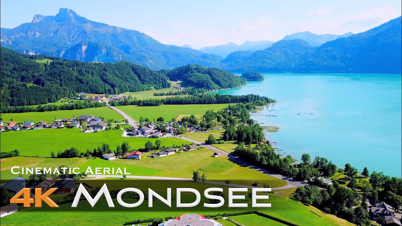 MONDSEE SALZBURG 🇦🇹 4K Drone Drohne | AUSTRIA Österreich - YouTube