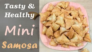 मिनी समोसा एसा की बारिश में आराम से खाओगे  1 महीने | Dry Mini Samosa Recipe In Hindi