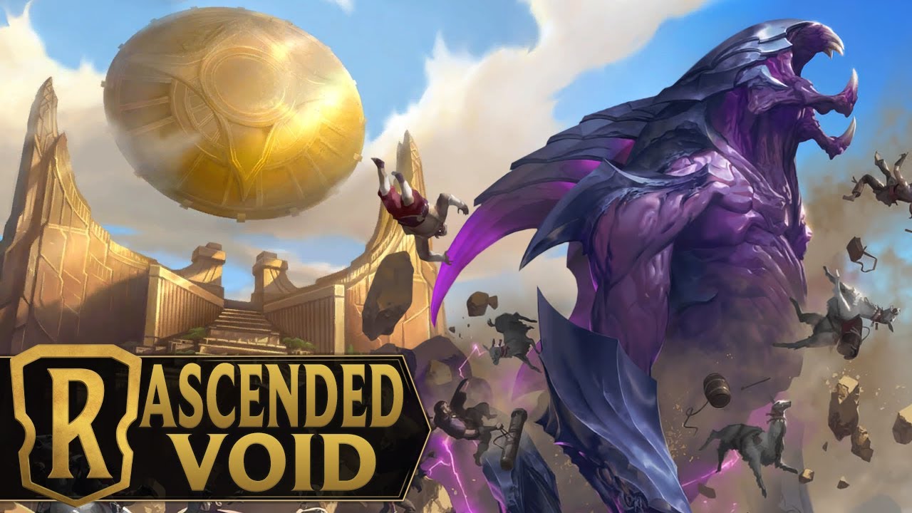 ASCENDED VOID : REK'SAI - Mono Shurima Lurkers Deck - Legends of
