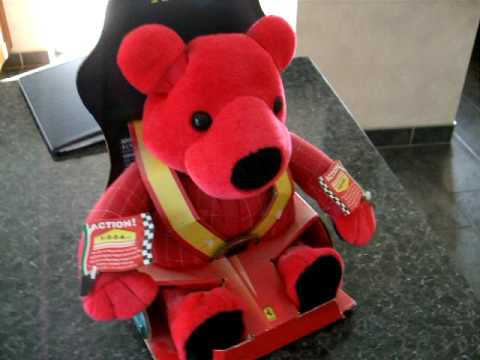 ferrari teddy bear