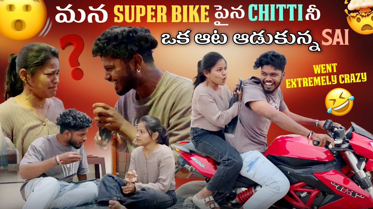 మన Super Nike పైన Chitti నీ ఒక ఆట ఆడుకున్న Sai // Went Extremely Crazy // #skyofficial #benelli600i 