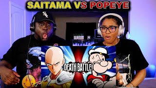 Kidd and Cee Reacts To Saitama VS Popeye | DEATH BATTLE!