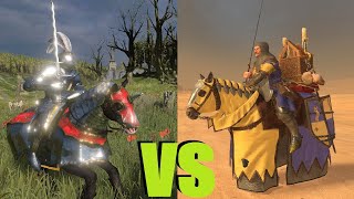 Упрямые быки vs Искатели Грааля: Total War Warhammer 3. Immortal Empires. тесты юнитов v 4.2.3