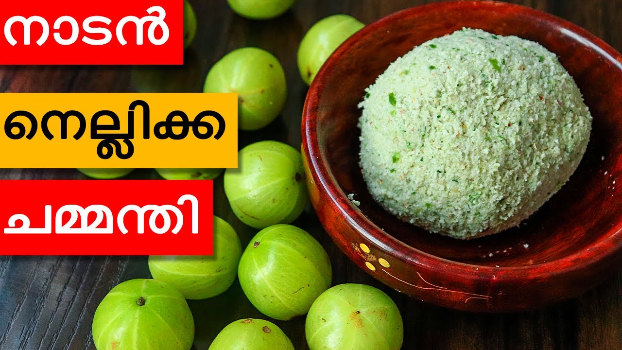 ചോറിനും കഞ്ഞിക്കും നാടൻ ചമ്മന്തി|നെല്ലിക്ക ചമ്മന്തി |Nellikka Chammanthi|Neetha's Tasteland|925