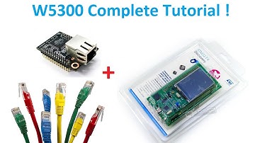 Tutorial : W5300 interface to STM32 with VB example + website