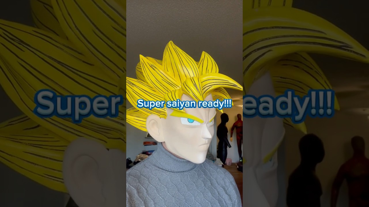 Goku’s mask  #dragonball #dragonballcosplay #goku #gokucosplay #anime #evafoam