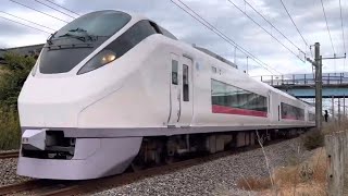 【爆音ジョイント音】(約127.5km)60M 常磐線 E657系K5編成 特急 ときわ60号 品川行 東海~佐和間 通過 1105-08