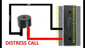 Use PIC16F877A to run emergency sequence tune on passive buzzer.