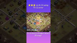 th 12 attack strategy||#clashofclans #shorts #mrbeast #th14easy3starwiththisarmy